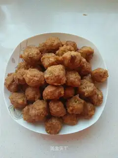 Dried fried balls