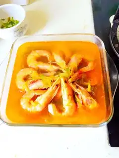 Shrimp radish soup
