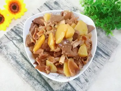 A sweet potato stew