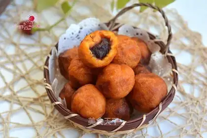 Pumpkin bean sandballs