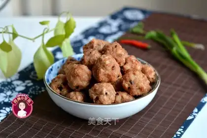 Fried meatballs