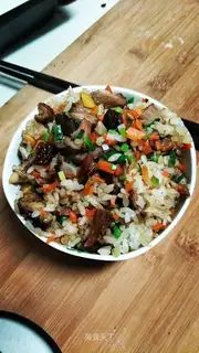 Duck fried rice