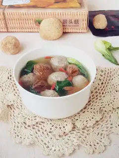 Beefballs for monkey mushrooms