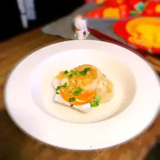 Garlic scallops