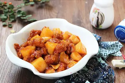 A melon chicken