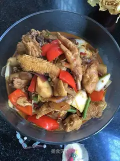 Potato-head chicken