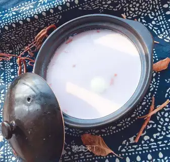 Cereal milk congee