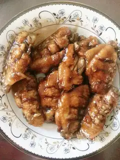 Lemon Coke wings