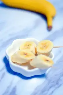 Frozen banana bar