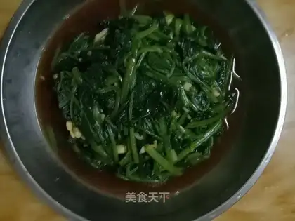 Spicy spinach