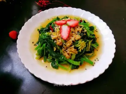 Sweat spinach