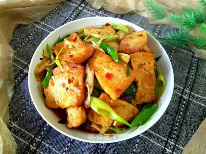 Garlic tofu