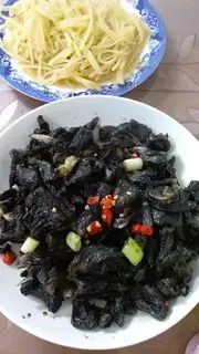 Fried oats