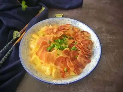 Steam potatoes