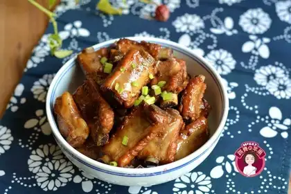Orange juice ribs