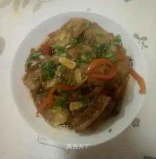 Red-fried fish