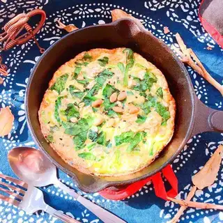 Spinach oatmeal