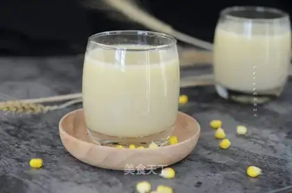 Corn oatmeal juice