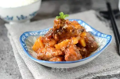 Pineapple crotch ribs
