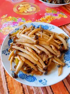 Fried crab mushrooms