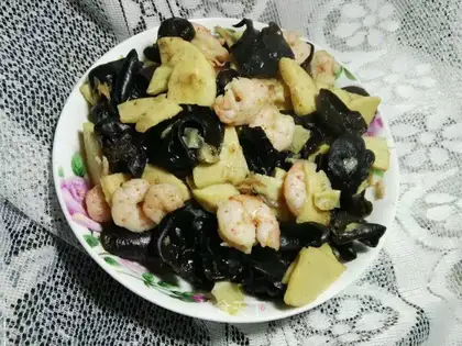 Winter shrimp pot
