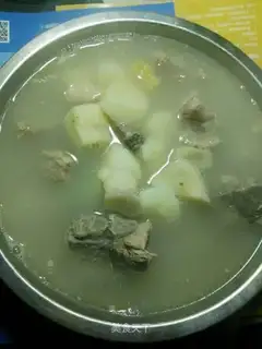 Pork bone potion soup