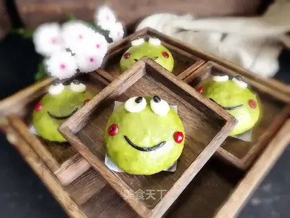 Frog potato bag