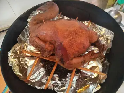 Cigarette chicken