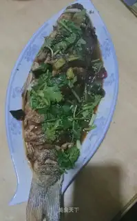 Oiled carp