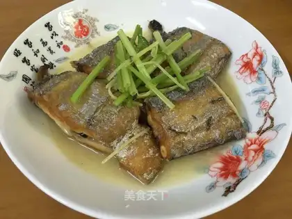 Celery with fish