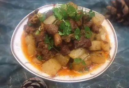 The red radish and the lamb
