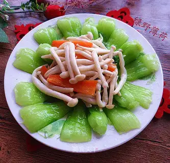 Scrambled sea mushrooms