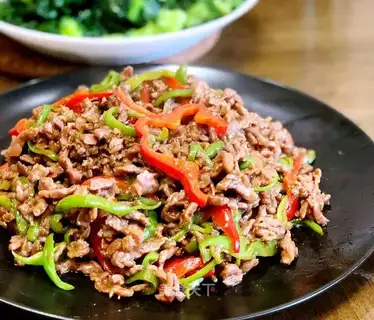 Fried beef