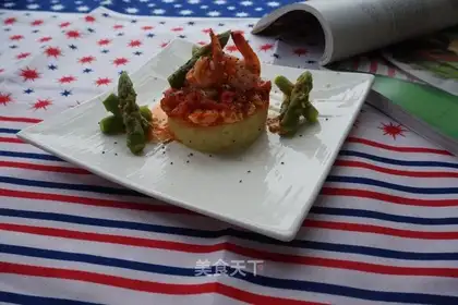 Shrimp potato salad
