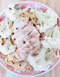 Bean-skin chicken chest