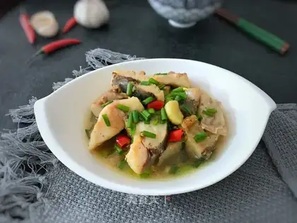 Garlic fish