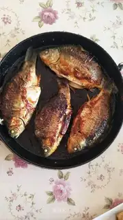 Roasted mackerel