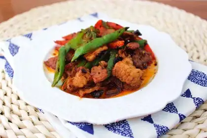 Spicy little fried meat