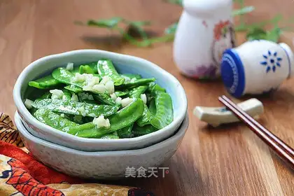 Garlic Dutch beans