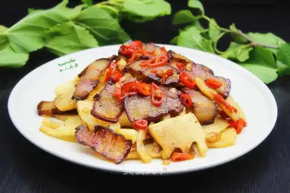 Scrambled meat