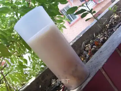 Simple mung bean milk ice