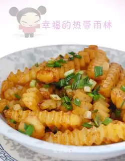 Barbequed chips