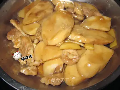 Mushroom with oyster sauce