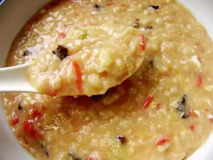 Wheat ear pimples soup