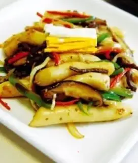 Korean palace fried rice cake