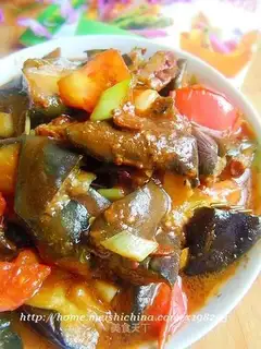 Maotai-flavored eggplant pieces