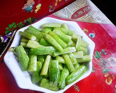 stir-fried melon strips