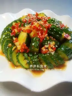 cucumber in water-bean
