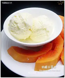 cheese ice cream