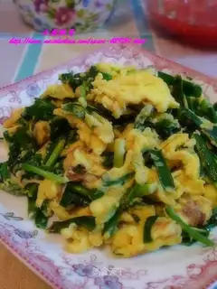 chives scrambled eggs